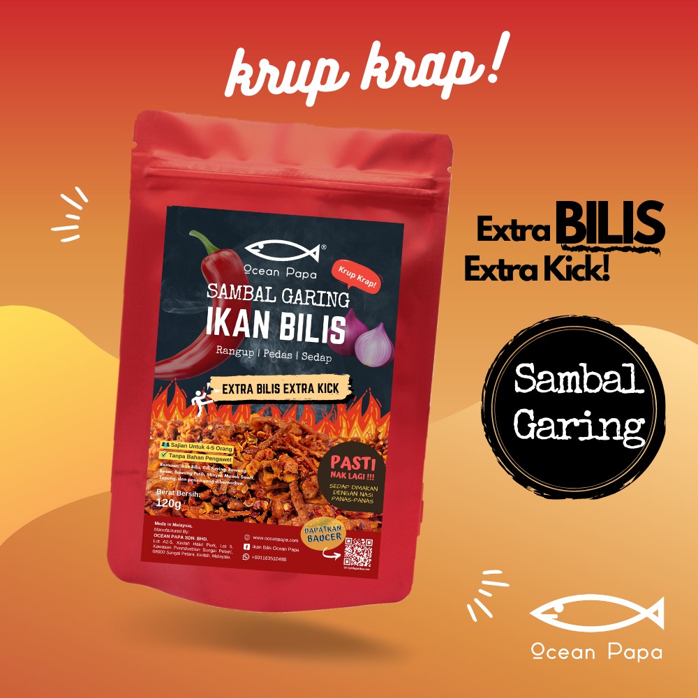 SAMBAL GARING IKAN BILIS